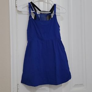 Nursing Cami Blue & Black together
